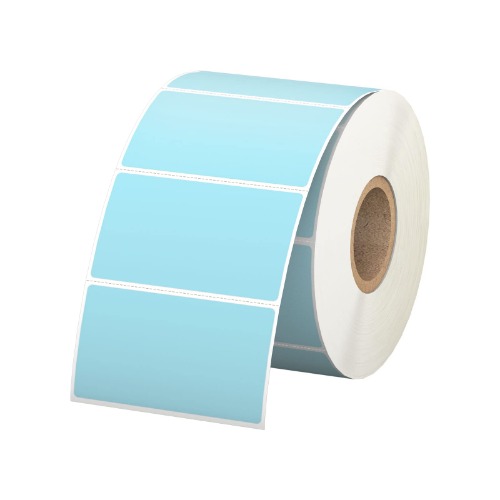 Anylabel 2.25" x 1.25" Light Blue Direct Thermal Labels, Self-Adhesive Address Shipping Barcode Thermal Stickers, Compatible with Rollo & Zebra Thermal Label Printer(1 Roll, 1000 Labels) - Light Blue 1 2.25" x 1.25" | 1 Roll