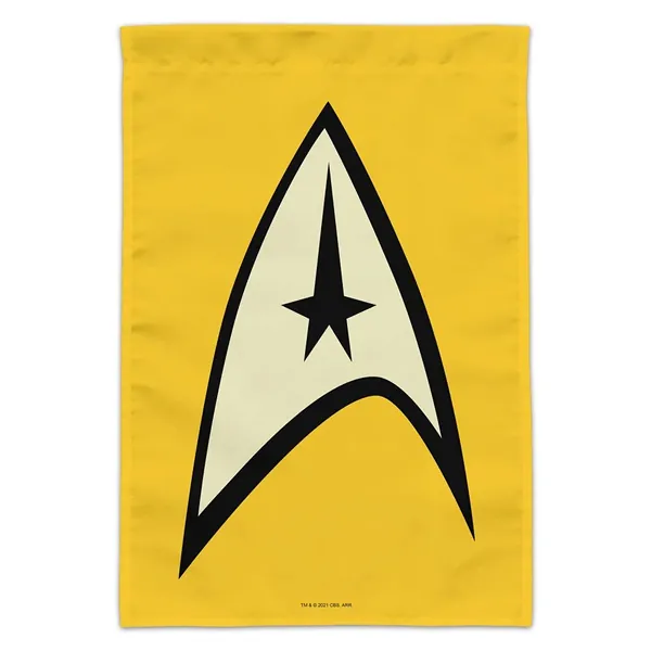 GRAPHICS & MORE Star Trek Command Shield Garden Yard Flag - Flag Only (No Pole)