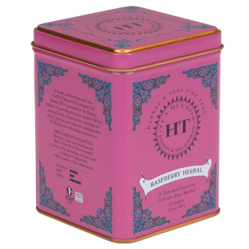 Harney & Sons Raspberry Herbal, HT Line, 20 sachets