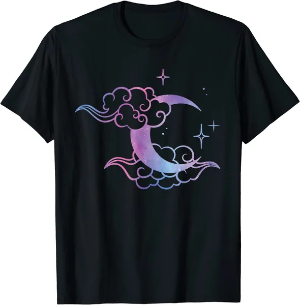Pastel Goth Moon Cute Moon Art T-Shirt