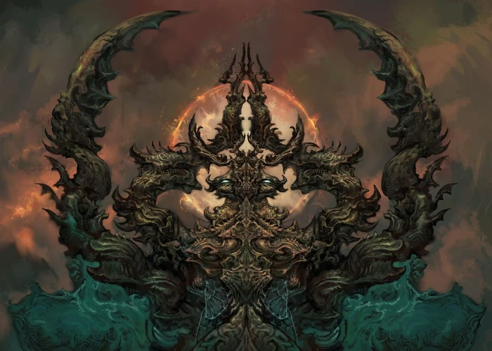 'Mantis God - Inscryption' Poster, picture, metal print, paint by Marcelo Orsi Blanco | Displate