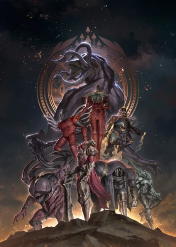 'Raid Bosses Pantheon' Poster