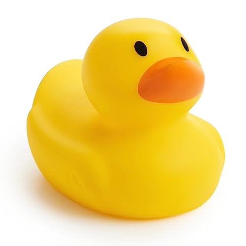 Munchkin White Hot Safety Rubber Bath Duck Toy, Pack of 1 - Bath Duck