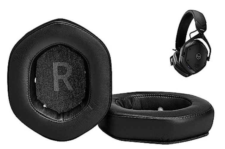 Premium Replacement Crossfade Wireless Ear Pads Cushions Compatible with V-Moda Crossfade 3 Wireless Crossfade M-100 Master Crossfade 2 Wireless Crossfade Wireless Crossfade M-100 Crossfade LP2 / LP