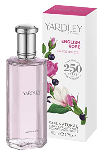 Yardley Of London English Rose EDT/ Eau de Toilette Perfume for her 50ml - English Rose - 50 ml (Pack of 1)