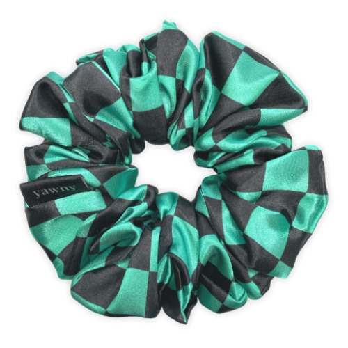 Tanjiro Anime Scrunchie (satin) - luxe