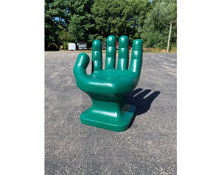 Emerald Green LEFT Hand Shaped Chair (iCarly)
