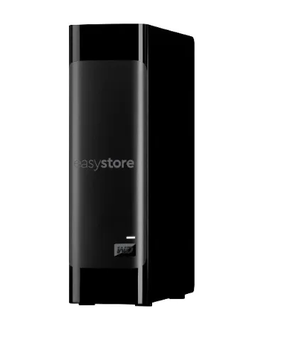 WD - easystore 20TB External USB 3.0 Hard Drive - Black
