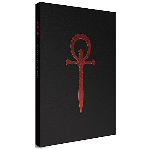 Renegade Games Studios Vampire: The Masquerade 5th Edition Roleplaying Game Expanded Character Sheet Journal, Ages 18+, Roleplaying Game Accessory