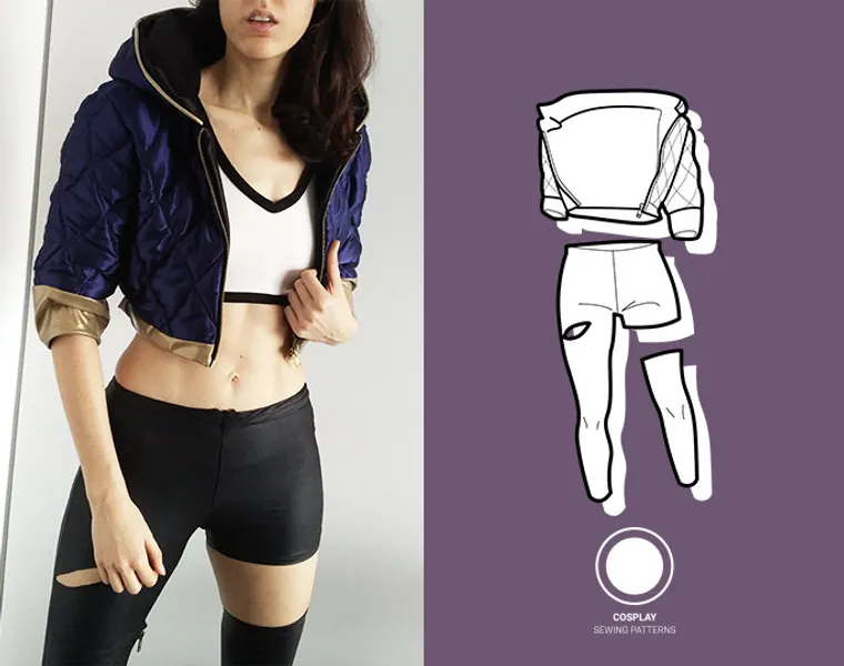 Akali KDA Pop Star | Cosplay Sewing Pattern