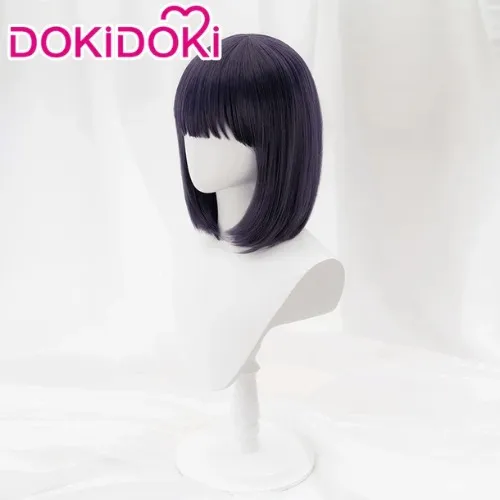DokiDoki Anime My Dress Up Darling Cosplay Kitagawa Marin / Kuroe Shizuku Cosplay Wig Purple Short | Manga Ver