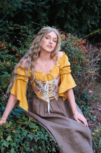 Ruth Blouse - Honey | S