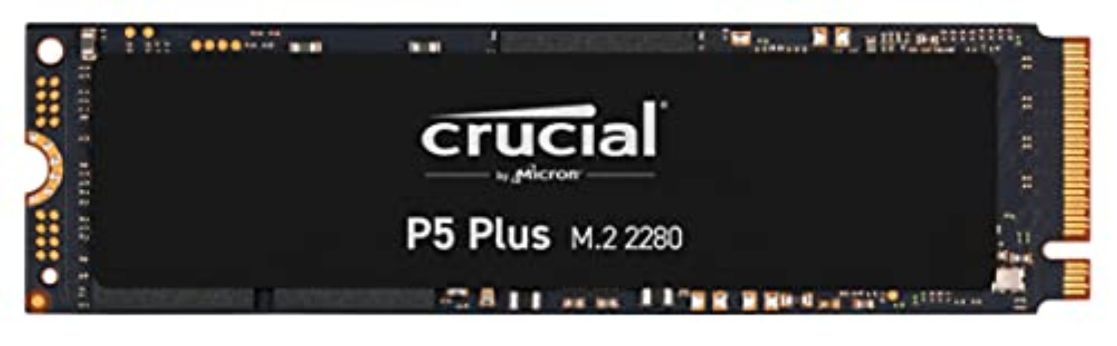 Crucial P5 Plus 2TB PCIe Gen4 3D NAND NVMe M.2 Gaming SSD, up to 6600MB/s - CT2000P5PSSD8 - P5 Plus - 2TB