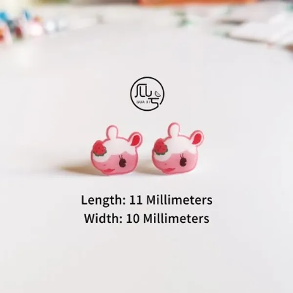 Animal Crossing Earrings Cute Villager Merengue Animal | Etsy Australia