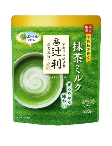 Tsujiri Matcha Milk Green Tea, 200g
