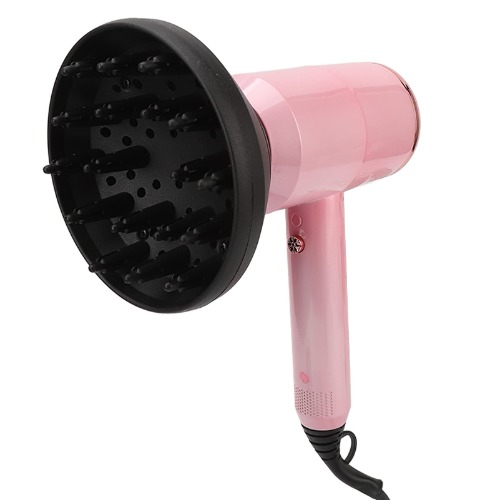 Hair Dryer, Professional Portable 2000W Hairdryer with Concentrator and Diffuser, Travel Ionic Blow Dryer for Normal, Curly Hair, Enhance Curls and Waves While Reducing Frizz