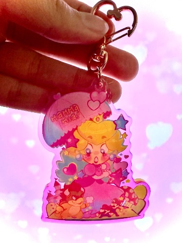Mushroom Princess Charm