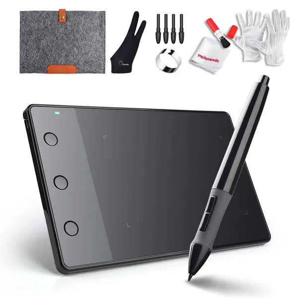 HUION H420 USB Graphics Drawing Tablet Board Kit - 