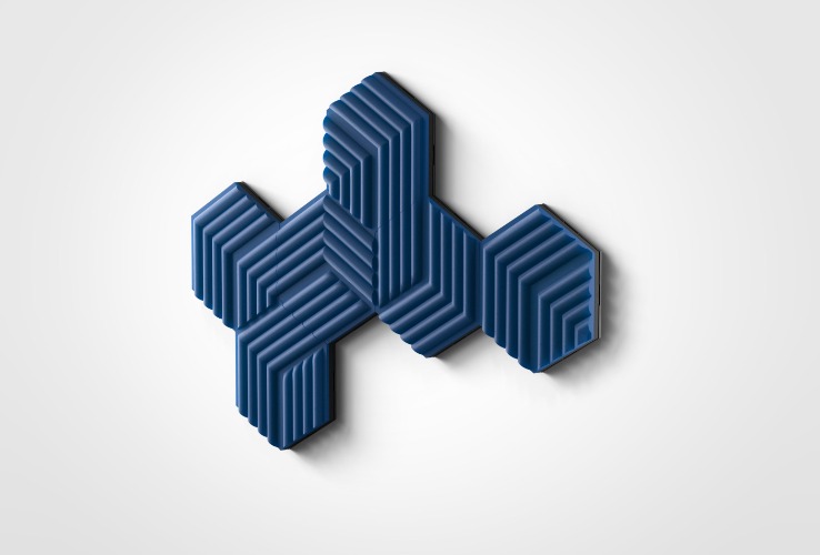 Wave Panels Starter Set - Blue