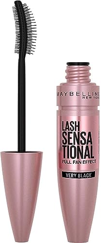 Maybelline New York, Volume Mascara, Lash Sensational, Colour: Very Black, 9.5 mL - Very Black