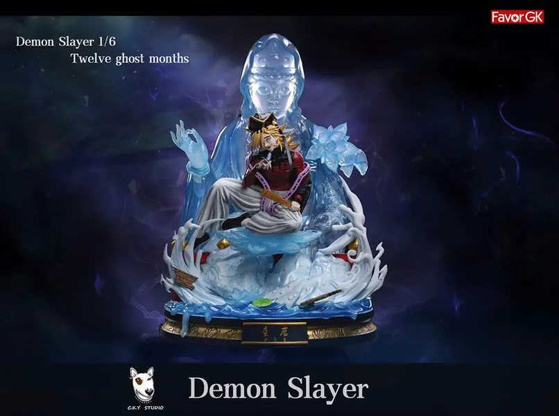 1/6 Scale Doma with LED - Demon Slayer: Kimetsu no Yaiba Resin Statue - C.K.Y Studios [Pre-Order]