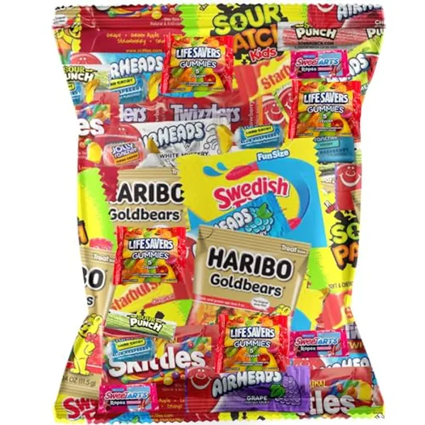 Assorted Candy Variety Pack - Individually Wrapped Party Candy Assortment - Candy For Every Occasion! (32 Oz Variety Pack)