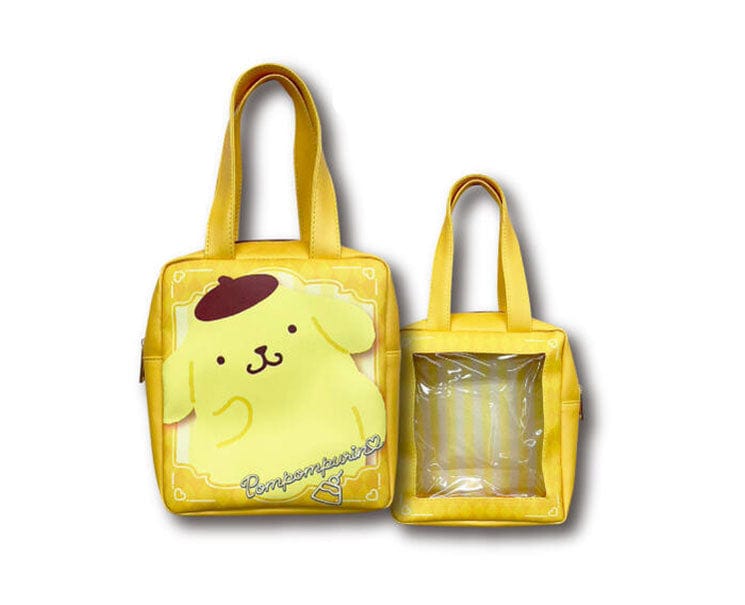 Sanrio Clear Window Tote Bag: Pompompurin