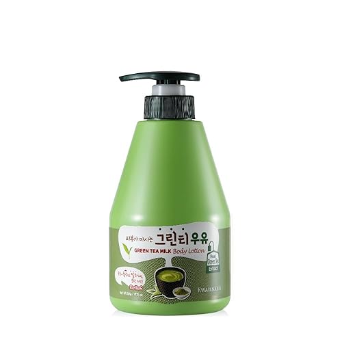 WELCOS KWAILNARA Milk Body Lotion 560 g / 19.75 oz. (Green Tea Milk) - Green Tea Milk