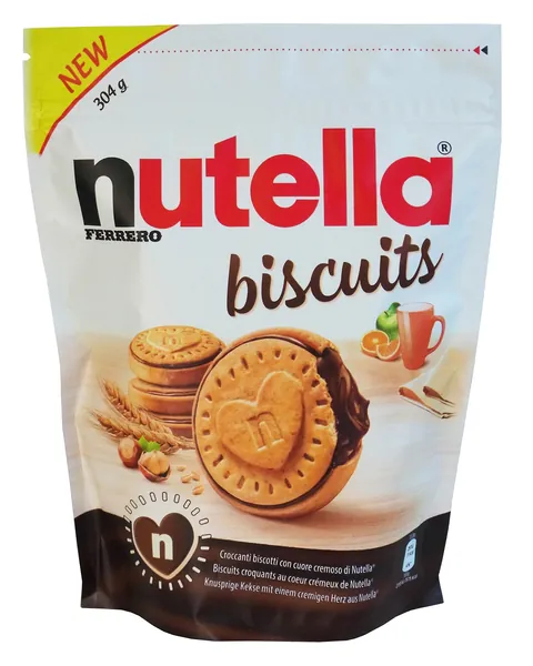 Nutella Biscuits Kekse, 1er Pack (1 x 304g Beutel) - 