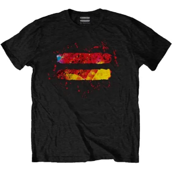 Ed Sheeran T Shirt Equals Logo Nue offiziell Herren Schwarz