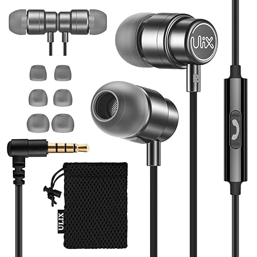 UliX Rider Wired Earbuds in-Ear Headphones