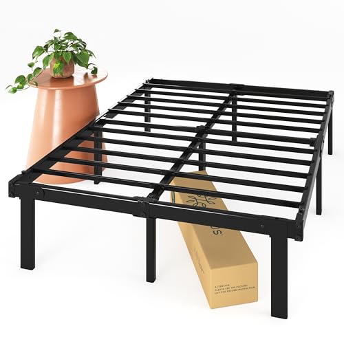 Zinus Caleb 14 Inch Metal Platform Bed Frame, Foldable Steel Frame, No Box Spring Needed, Easy Assembly, Full - Full - Traditional Foldable 14"