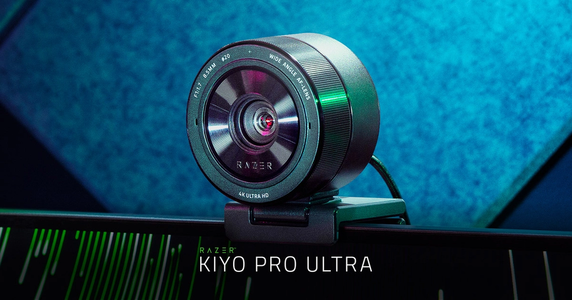 Razer Kiyo Pro Ultra | Largest Sensor Webcam
