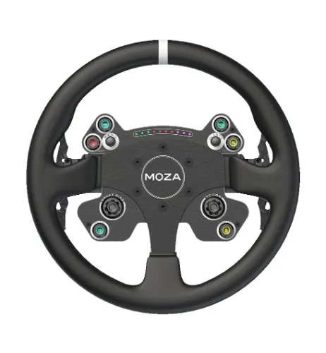 Moza Racing MOZA CS V2P Steering Wheel - Leather (33 cm) - Wheel - PC