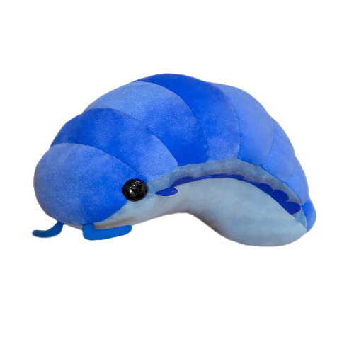 Isopod Plushie (2 COLORS, 2 SIZES) - Blue / 12" / 30 cm