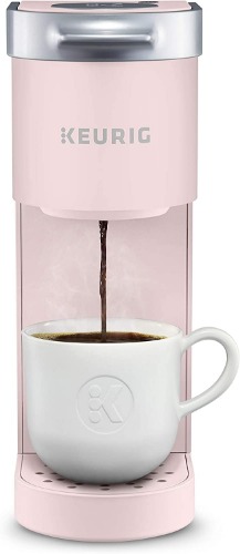 Keurig K-Mini Coffee Maker, Single Serve K-Cup Pod Coffee Brewer, 6 to 12 oz. Brew Sizes, Dusty Rose - Dusty Rose