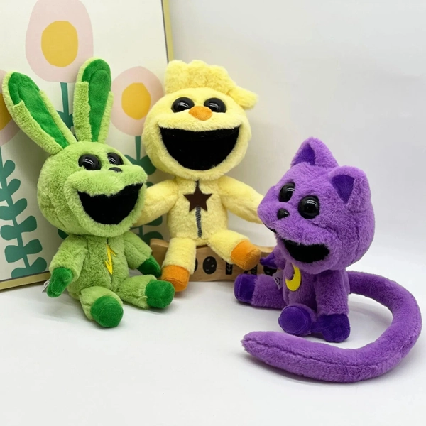 Smiling Critters Plush Toys Hopscotch CatNap BearHug