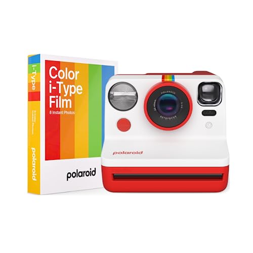 Polaroid Now 2nd Generation I-Type Instant Film Camera - Red (9074) - Gen2 Camera - Red
