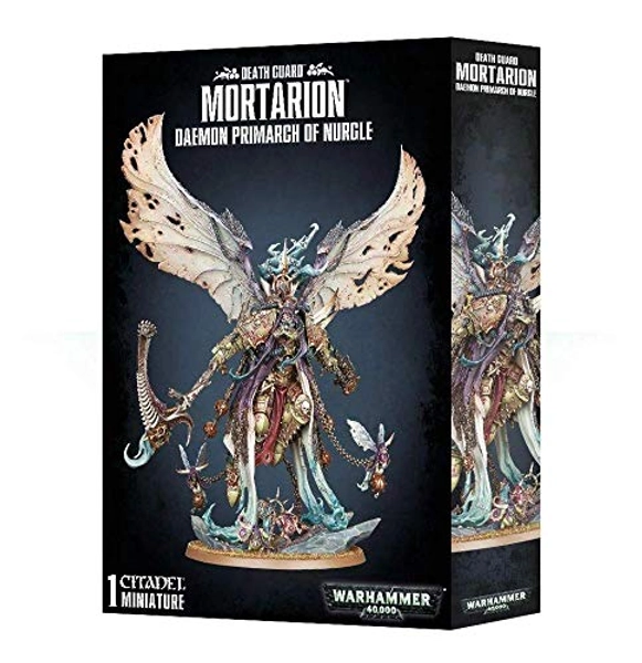 Games Workshop 99120102072" Death Guard Mortarion : Daemon Primarch of Nurgle Game, Black for 5 years to 99 years