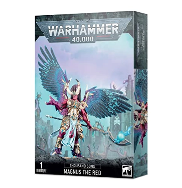Games Workshop 99120102065" Thousand Sons Magnus The Red, Black