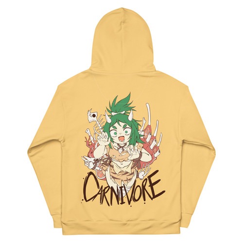 Meat Carnivore Hoodie PastelMelon Collaboration 