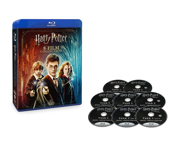 Harry Potter 8-Film Blu-ray DVD Set