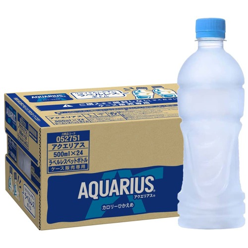 Aquarius sports drink - 24 bottles