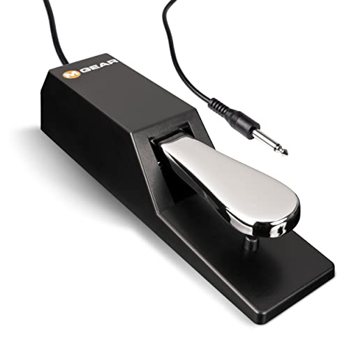 M-Audio SP-2 - Universal Sustain Pedal with Piano Style Action For MIDI Keyboards, Digital Pianos & More - Sustain Pedal