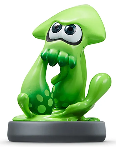 Inkling Squid Amiibo - Japan Import (Splatoon Series) - Inkling Squid Japan