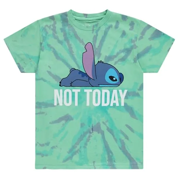 Mens Lilo and Stitch Tee - Mens Classic Lilo and Stitch Tie Dye T-Shirt