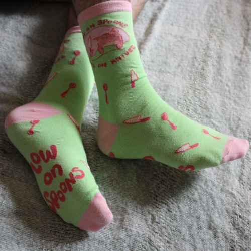 Low on Spoons, Good on Knives Crew Socks | Default Title