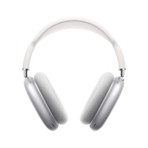 Apple AirPods Max Wireless Over-Ear Headphones. Active Noise Cancelling, Transparency Mode, Spatial Audio, Digital Crown for Volume Control. Bluetooth Headphones for iPhone - Silver - Silver