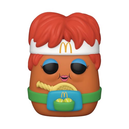 Funko POP Ad Icons: McDonald's - Tennis Nugget, Multicolor, Standard - Standard - Tennis Nugget
