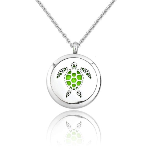 Essential Essential Oil Diffuser Necklace - Sea Turtle